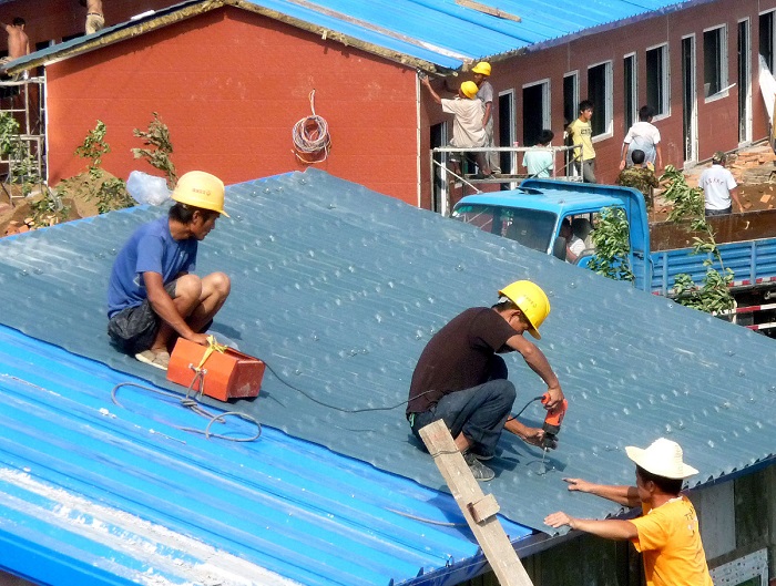 彩鋼屋面翻新方案的色彩與外觀設(shè)計